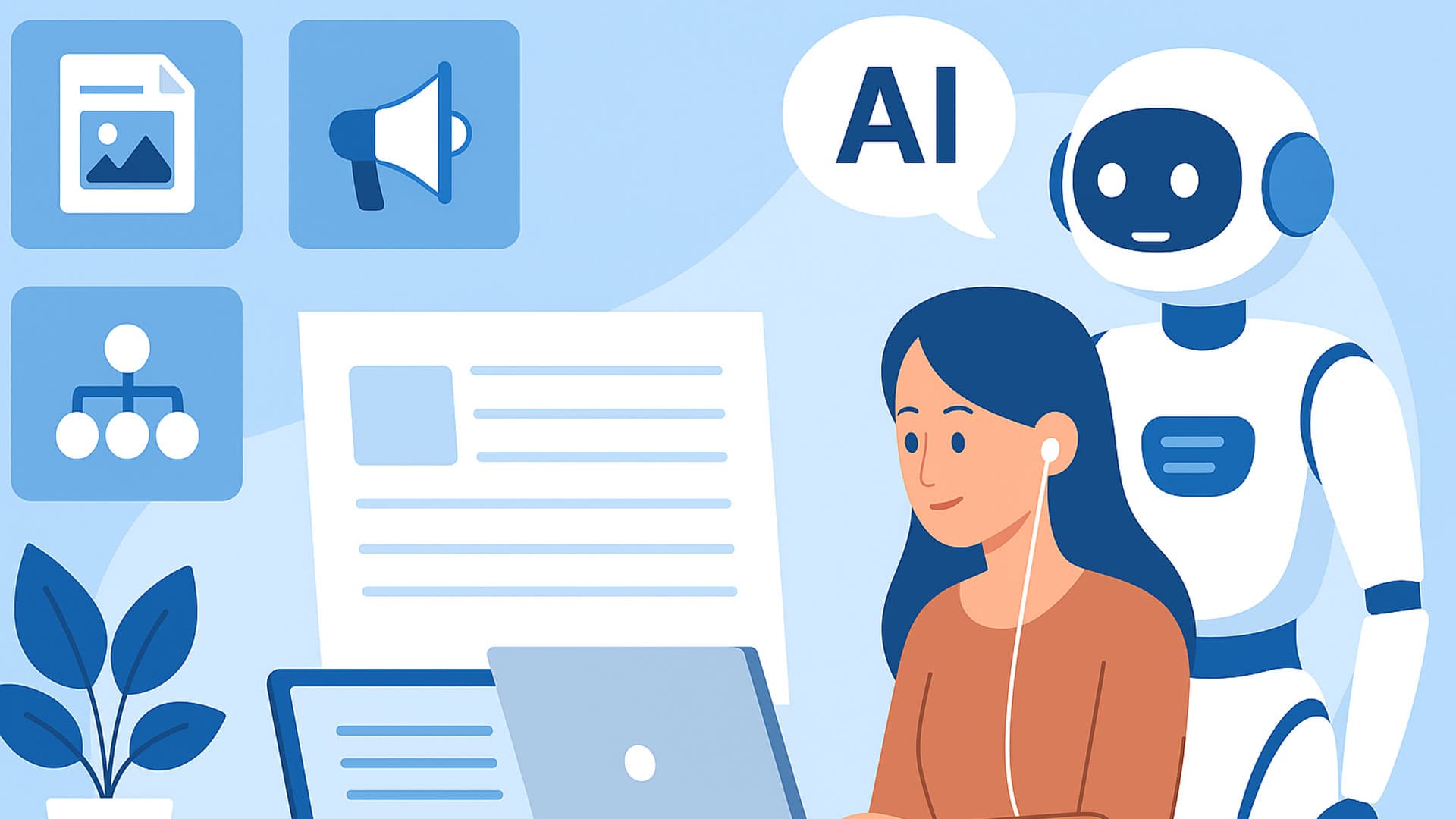 AI Tools Illustration